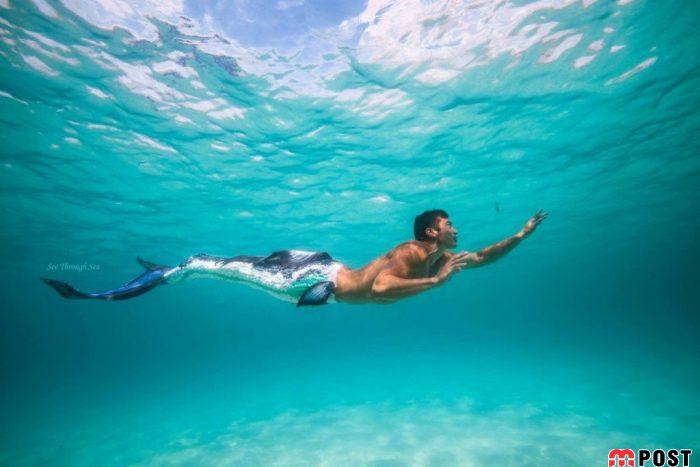 جدیدترین تفریح آبی کشور چین با نام «شیرجه آزاد به سبک پری دریایی» 5 جدیدترین تفریح آبی