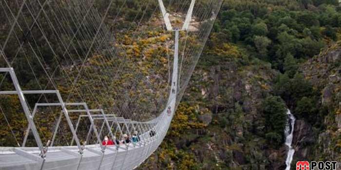 طولانی ترین پل عابر پیاده معلق دنیا در پرتغال افتتاح شد 13 طولانی ترین پل عابر