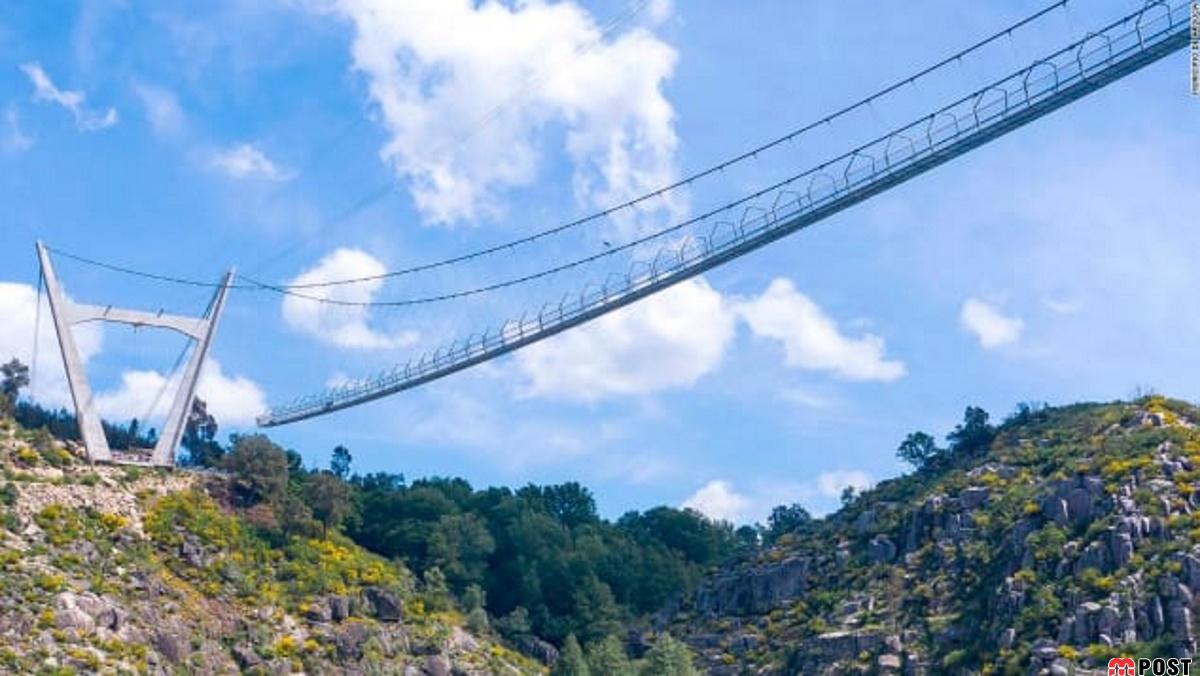 طولانی ترین پل عابر پیاده معلق دنیا در پرتغال افتتاح شد 5 طولانی ترین پل عابر