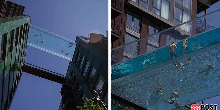 با اولین استخر هوایی معلق دنیا در لندن آشنا شوید 6 اولین استخر هوایی