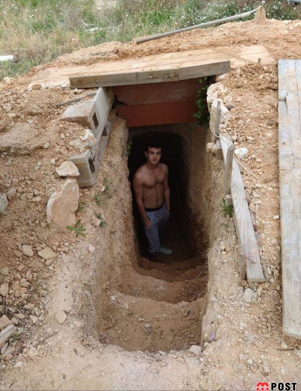 نوجوانی که برای تخلیه عصبانیت خود یک غار زیرزمینی ساخت 2 تخلیه عصبانیت