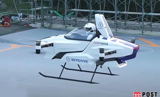ماشینهای پرنده شرکت ژاپنی SkyDrive به زودی در آسمان دیده می شوند 2 flying car 3