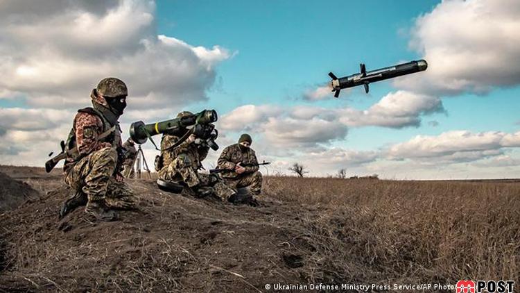 موشک دوش پرتاب نظامیان اوکراینی