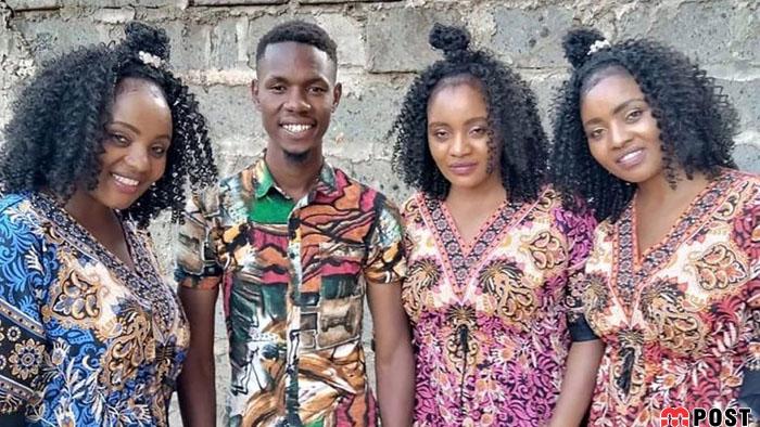 قصه جالب ازدواج سه قلوی همسان اهل کنیا با یک مرد + عکس 6 سه قلوی همسان