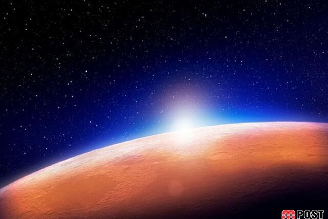 شفق قطبی مریخ چگونه بدون میدان مغناطیسی شکل می گیرد ؟ 2 شفق قطبی مریخ 1