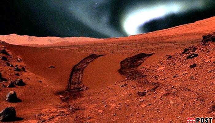 شفق قطبی مریخ چگونه بدون میدان مغناطیسی شکل می گیرد ؟ 10 شفق قطبی مریخ