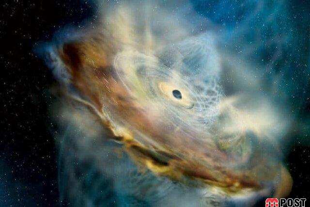 توضیح دانشمندان در خصوص تغییر عجیب میدان مغناطیسی یک سیاه چاله بزرگ 2 سیاه چاله بزرگ