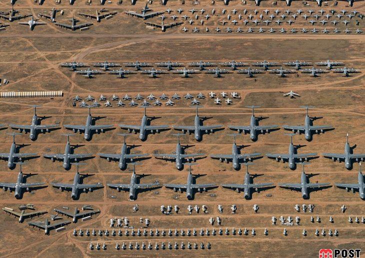 بزرگ ترین گورستان هواپیماهای سنگین در آمریکا را تماشا کنید 3 گورستان هواپیما 1