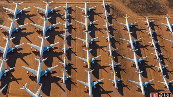 بزرگ ترین گورستان هواپیماهای سنگین در آمریکا را تماشا کنید 8 گورستان هواپیما