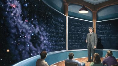 تماشای نقاشی های راب گونسالوز کانادایی که ذهن بیننده را به بازی می گیرد ؟! 13 ChalkboardUniverse imp