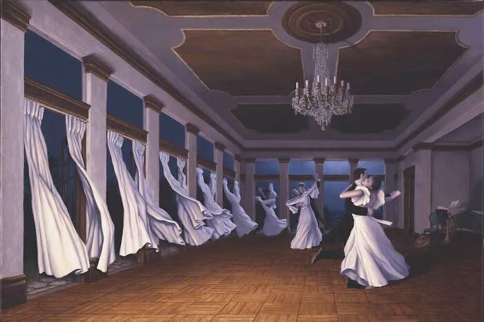 Magic realism painting 21