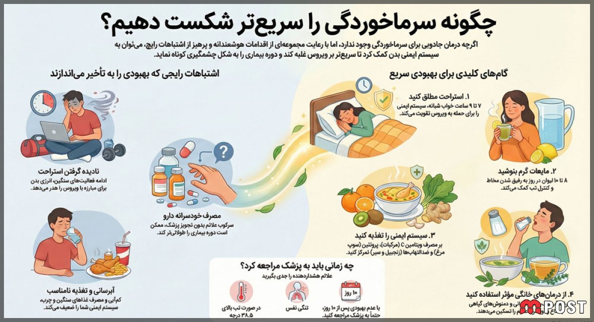 جلوگیری از سرماخوردگی در پاییز